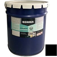 Грунт-эмаль 3 в 1 Novocolor черная матовая 20 кг