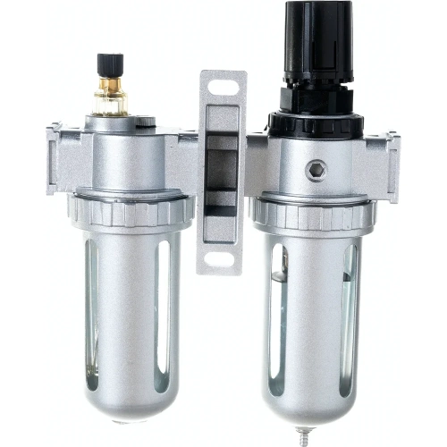 Блок подготовки воздуха AFRL804 1/2" металлические колбы Pegas pneumatic 4706 фото 5