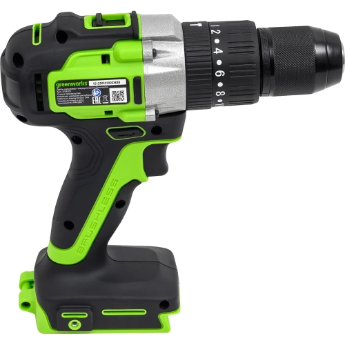 Ударная аккумуляторная дрель-шуруповерт Greenworks GD24DD60 3704107 фото 4 Ударная аккумуляторная дрель-шуруповерт Greenworks GD24DD60 3704107 фото 4
