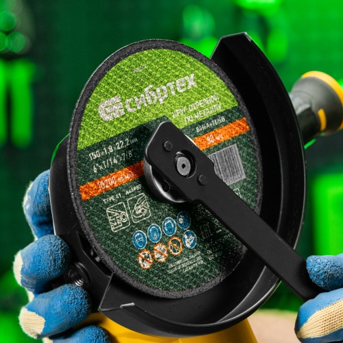 Круг отрезной по металлу, 150 х 1,8 х 22,2 мм, 84%A+16%B// Сибртех фото 5