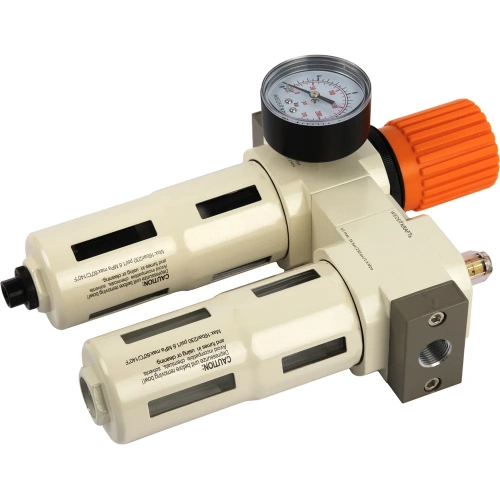 Блок подготовки воздуха WIEDERKRAFT 3/8, 16 бар с влагоотделителем 5 мк, лубрикатором и регулятором давления WDK-70130FA фото 3