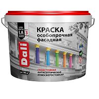 Краска фасадная акриловая Dali глубокоматовая база С 9 л