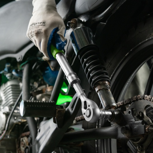 Ключ-трещотка телескопический 1/2", 300-430 мм, 72 зуба, с быстрым сбросом Сибртех фото 15 Ключ-трещотка телескопический 1/2", 300-430 мм, 72 зуба, с быстрым сбросом Сибртех фото 15