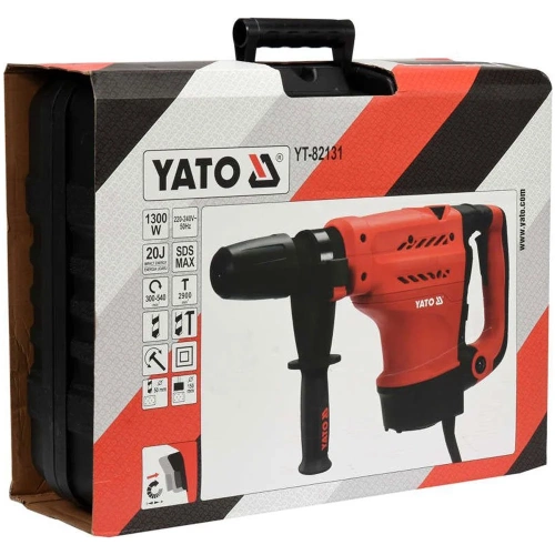 Электрический перфоратор YATO SDS MAX, 20 Дж, 1300 Вт YT-82131 370282131 092 1 фото 6
