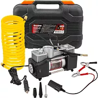 Компрессор автомобильный Forcekraft 12V, производительность 65л/мин FK-2014360(63192)