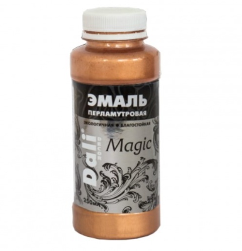 Эмаль акриловая перламутровая Dali-Decor Magic бронза 0.25 л