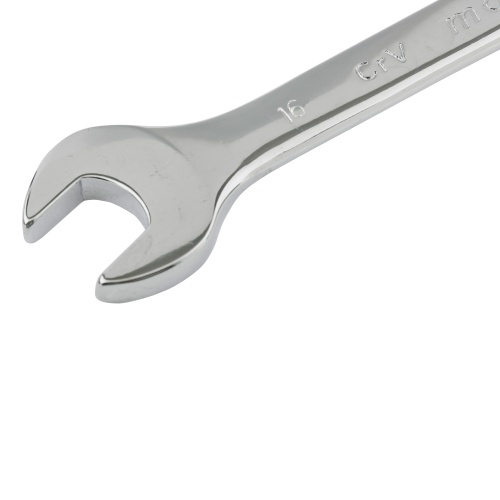 Ключ комбинированный, 16 мм, CrV, полированный хром Matrix фото 2