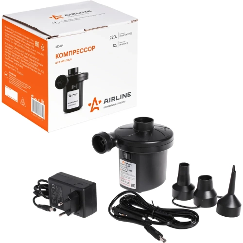 Компрессор для матраса AIRLINE 12/220 В, 280 л/мин KK-04 фото 3