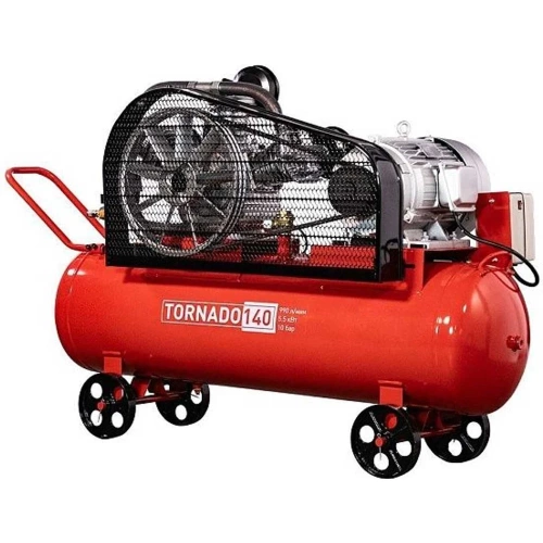 Компрессор ременной Aurora TORNADO-140 135 л, 990 л/мин на входе, 7.5 кВт, 380В 38217 фото 5