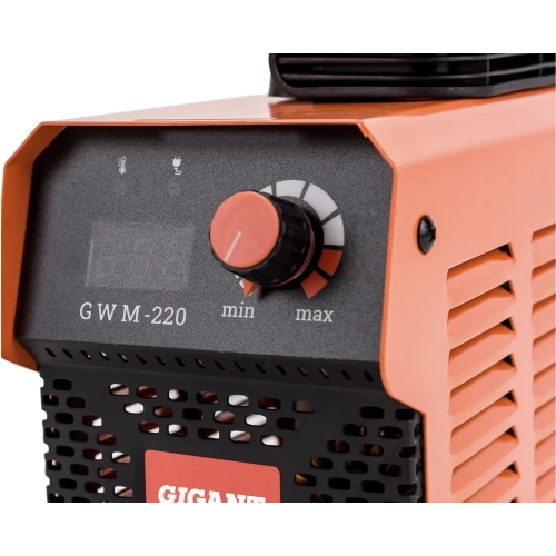 Инверторный сварочный аппарат (220 А; дисплей; кабель 2.5+1.5 м) Gigant GWM-220 фото 8 Инверторный сварочный аппарат (220 А; дисплей; кабель 2.5+1.5 м) Gigant GWM-220 фото 8