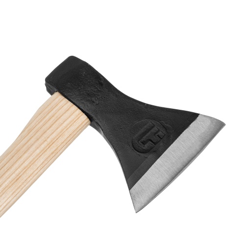 Топор ТП11-06, 600 г, в сборе, кованый, деревянное топорище Сибртех фото 4