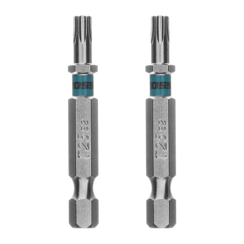 Бита Torx 25х50мм, сталь S2, шестигр., 2 шт. Gross