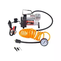 Поршневой автомобильный компрессор с витым шлангом Forsage 12V F-95(30171)