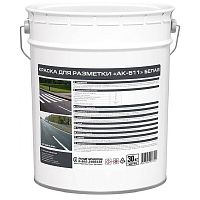 Краска для дорожной разметки Застрой АК-511 белая 30 кг