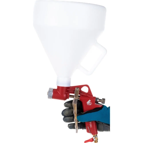 Штукатурный пневматический пистолет Русский Мастер хоппер, крошкомет FR-301 РМ-381263 фото 8