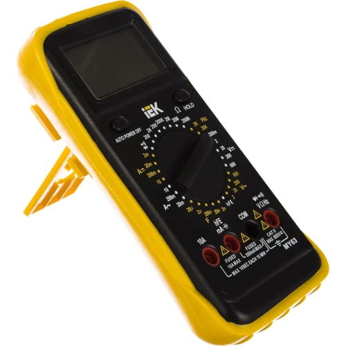 Цифровой мультиметр IEK Professional MY63 8553725 TMD-5S-063 фото 3 Цифровой мультиметр IEK Professional MY63 8553725 TMD-5S-063 фото 3