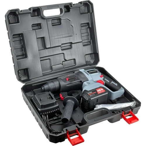 Аккумуляторный перфоратор беcщеточный Profipower MKDHR-18V (Li-ion-1шт, 4.0Ач, 1,9Дж, 3 режима, З/У, кейс) T0058 фото 3