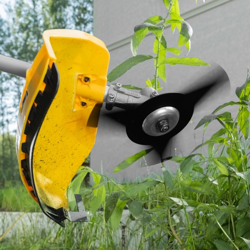 Триммер электрический TE-1220, 1200 Вт, 380 мм, катушка, диск, разборная штанга Denzel фото 25