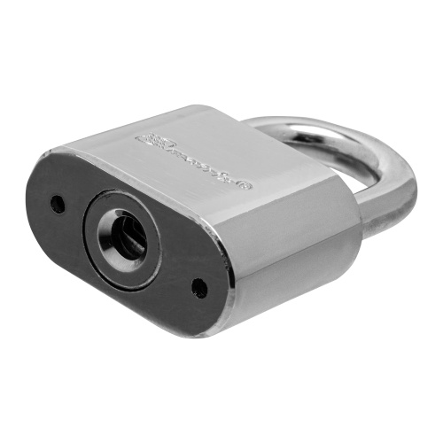 Замок навесной, хромированное покрытие 40 мм Matrix фото 4