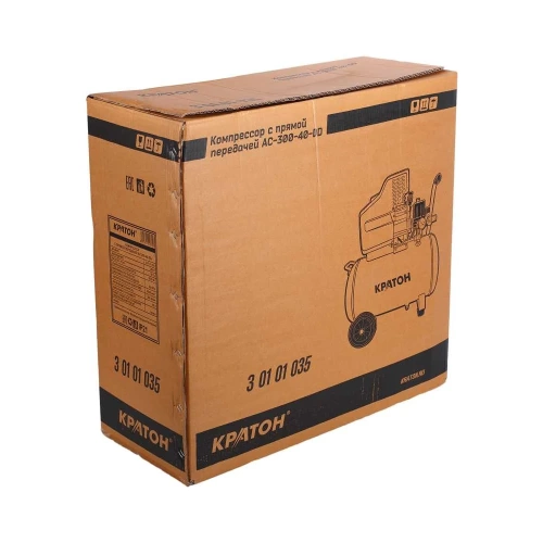 Компрессор с прямой передачей Кратон AC-300-40-DD 3 01 01 035 фото 9