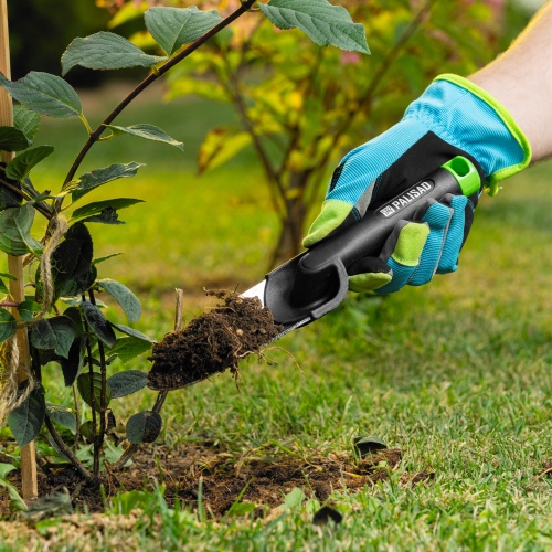 Совок посадочный узкий, 60х270 мм, стальной, полипропиленовая рукоятка, BASE Palisad фото 9