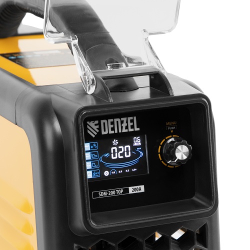 Аппарат инвертор. дуговой сварки SDM-200 Top, 200 А, ПВ 80% Denzel фото 9