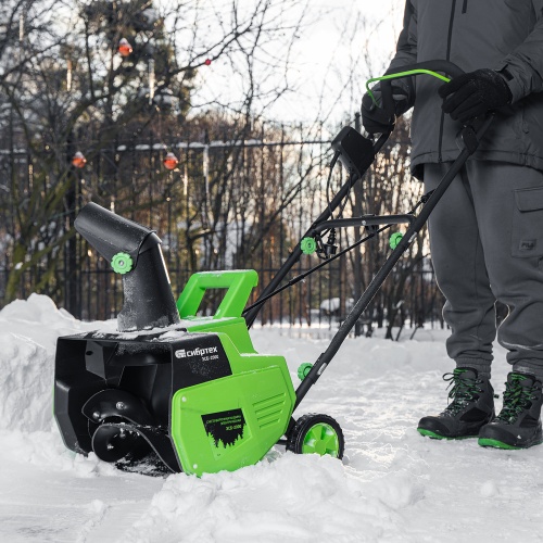 Снегоуборочная машина электрическая ЭСБ-2000, 2 кВт Сибртех фото 22