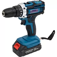 Аккумуляторная дрель-шуруповерт AktiTool cd20g в кейсе, 20 В, 1 li-ion аккум. 1500 mah 101207