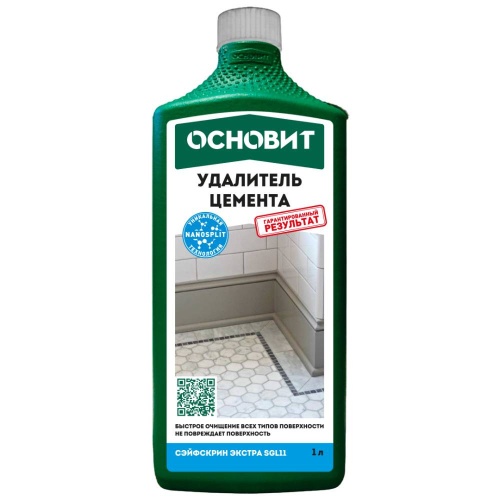 Средство для удаления цемента Основит Сэйфскрин Экстра SGl11 1 л