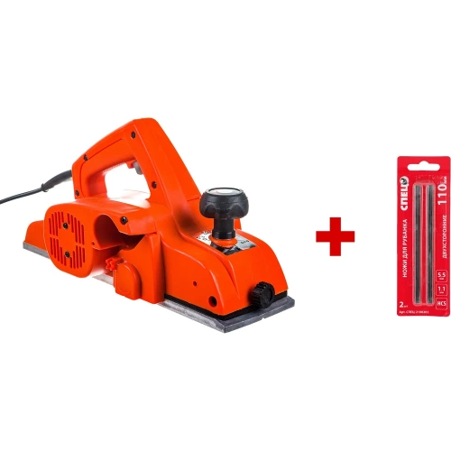 Рубанок СПЕЦ БРУ-840, 1000Вт, ширина обработки 110мм, картонная упаковка + ножи для рубанка 110мм Спец СПЕЦ-1536/СПЕЦ-2100203 фото 3 Рубанок СПЕЦ БРУ-840, 1000Вт, ширина обработки 110мм, картонная упаковка + ножи для рубанка 110мм Спец СПЕЦ-1536/СПЕЦ-2100203 фото 3