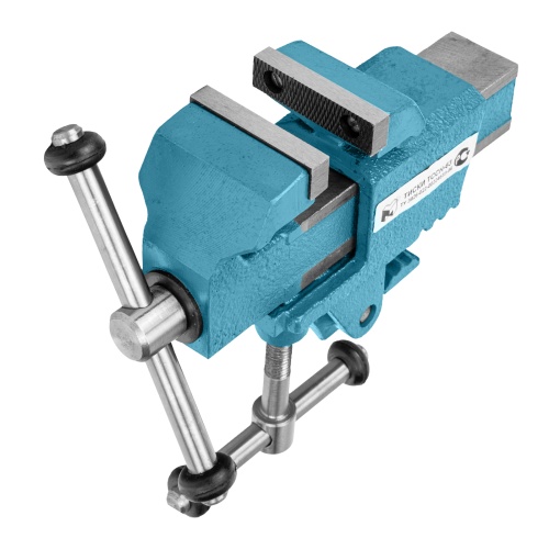 Тиски слесарные, 63 мм, крепление для стола, винтовой зажим (Глазов) фото 15