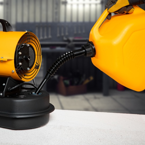 Дизельная тепловая пушка DHG-10, 10 кВт, 300 м3/ч, прямой нагрев Denzel фото 22