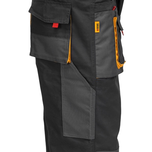 Брюки профессиональные рабочие, 65% полиэстер 35% хлопок, XL Denzel фото 9 Брюки профессиональные рабочие, 65% полиэстер 35% хлопок, XL Denzel фото 9