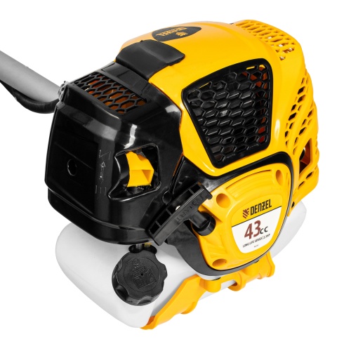 Триммер бензиновый DTL-43, 43 см3, неразъемная штанга, состоит из 2 частей Denzel фото 6