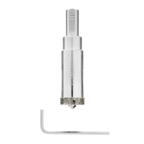 Сверло алмазное по керамограниту, 18 х 67 мм, трехгранный хвостовик Matrix фото 3