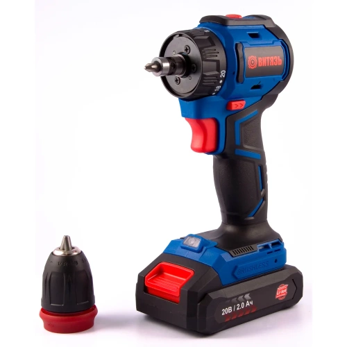 ВИТЯЗЬ Дрель-шуруповерт аккумуляторная ДА-520-10БСП (5) Витязь (6407) 18012024 ВИТЯЗЬ Дрель-шуруповерт аккумуляторная ДА-520-10БСП (5) Витязь (6407) 18012024