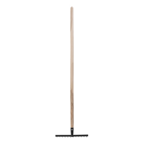 Грабли стальные, 300х1300 мм, 12 витых зубьев, деревянный черенок, Сибртех фото 2