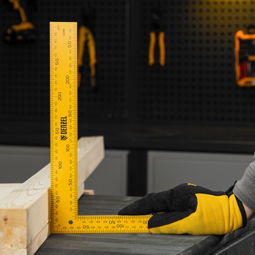 Угольник стальной, 200 х 300 мм Denzel фото 6