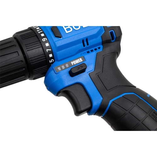 Аккумуляторная дрель-шуруповерт BULL SR 1203 Xcase БЕСЩЕТ., 12 В, 37 Н*м, 2*2 А*ч акб, БЗП 10 мм 1329879 фото 6 Аккумуляторная дрель-шуруповерт BULL SR 1203 Xcase БЕСЩЕТ., 12 В, 37 Н*м, 2*2 А*ч акб, БЗП 10 мм 1329879 фото 6