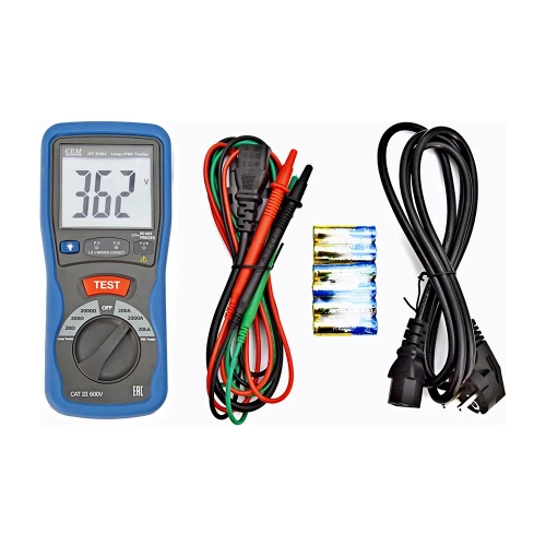 Измеритель R петли фаза-нуль и тока короткого замыкания СЕМ DT-5301 481899 фото 6 Измеритель R петли фаза-нуль и тока короткого замыкания СЕМ DT-5301 481899 фото 6