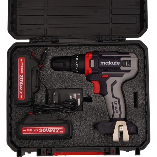 Дрель-шуруповерт аккумуляторная ударная Makute (20В, 30Нм) CD229-L-2B фото 5 Дрель-шуруповерт аккумуляторная ударная Makute (20В, 30Нм) CD229-L-2B фото 5