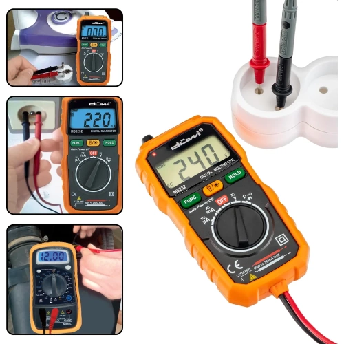 Цифровой мультиметр со светодиодным фонариком duwi M8232 PROFI 26045 5 фото 10