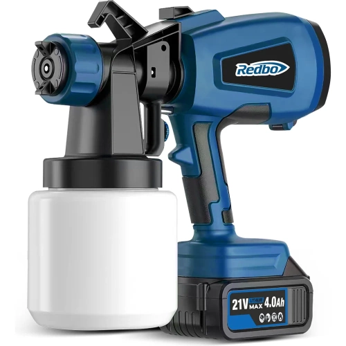 Аккумуляторный краскораспылитель бесщеточный Redbo OGG-21E (21В., 800мл./мин.) 28333