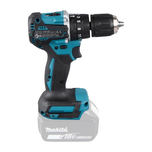 Аккумуляторная ударная дрель-шуруповерт Makita DHP487Z фото 7