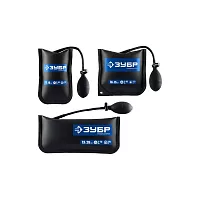 Пневмоподушка ЗУБР набор 3шт универсальный пневмоклин/ монтажная подушка/ пневмодомкрат 12х19, 16х15, 13х28 см, 170кг, в чехле 37556-Н3