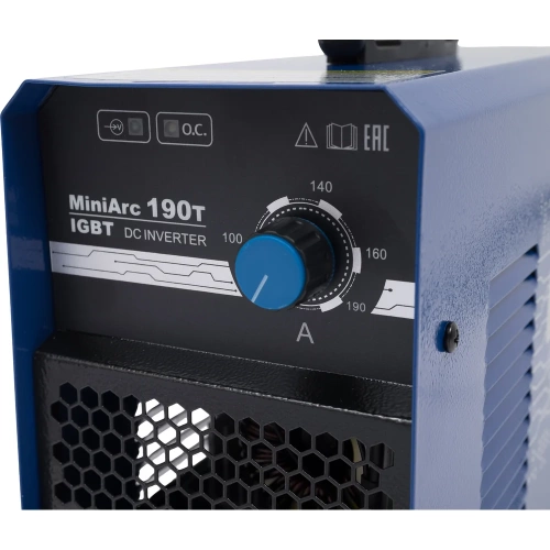 Инверторный сварочный аппарат (190 А; 2+1.5 м; ПВ 60%) Richip MiniArc 190T фото 7
