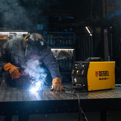 Аппарат инвертор. полуавтомат. cварки IMIG-185SDR, 180 А, ПВ 60%, катушка 5 кг Denzel фото 27