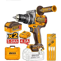 Бесщеточный ударный шуруповерт INGCO 20В, 166 Нм, б/щ (4) INDUSTRIAL CIDLI201668