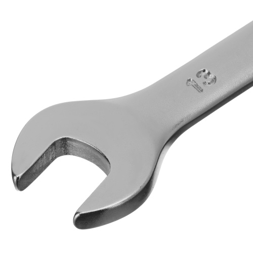 Ключ комбинированный, 13 мм, CrV, матовый хром Stels фото 3