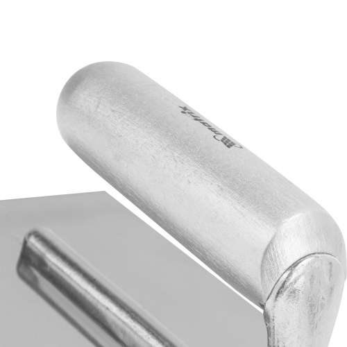 Гладилка стальная, 280 х 130 мм, зеркальная полировка, деревянная ручка Matrix фото 5